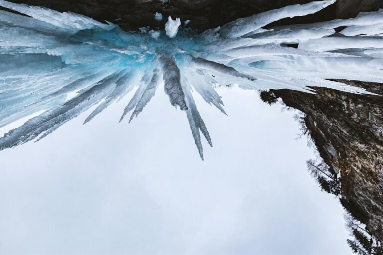 icicle pruning blue light